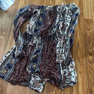 Patterned Romper